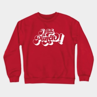 I Did A Punch - Retro Punch Crewneck Sweatshirt